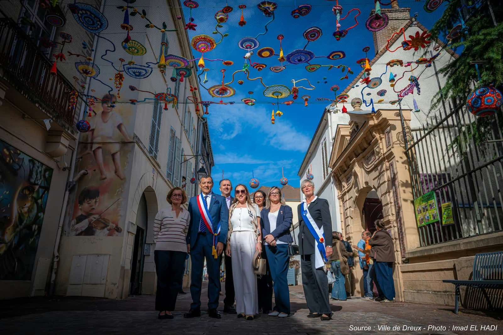 Bureau Srpska aux festivités de Dreux