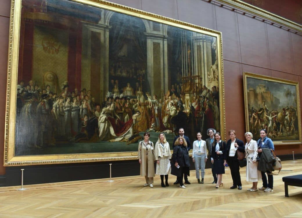 La délégation du Musée de la République Serbe au Louvre : échanges sur une future coopération