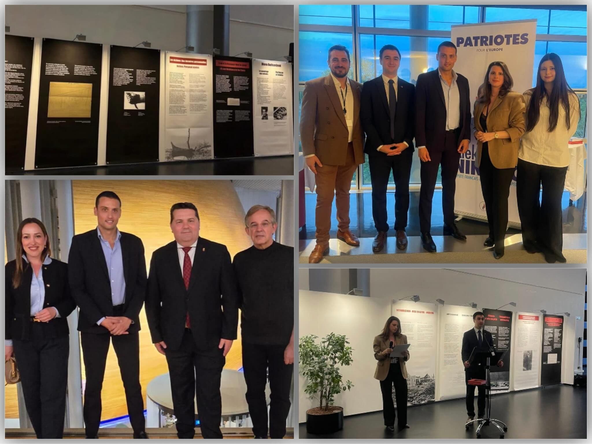 Une exposition sur Jasenovac inaugurée au Parlement européen à Strasbourg