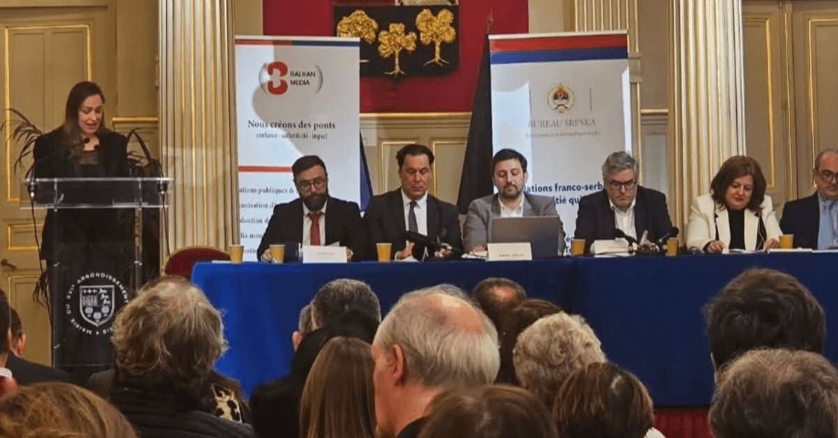Table ronde à Paris : « 30 ans après Dayton : paix, défis et perspectives »